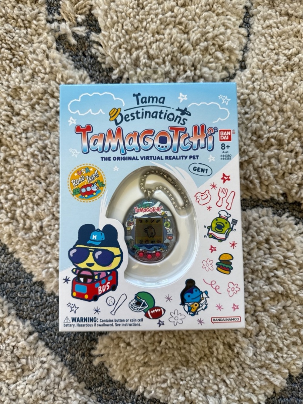 Tamagotchi Road Trip Destinations